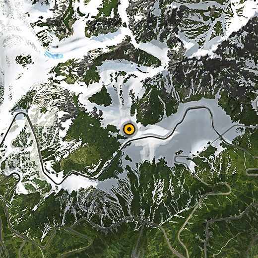 Map location of the Lancia Stratos HF Stradale in Brio